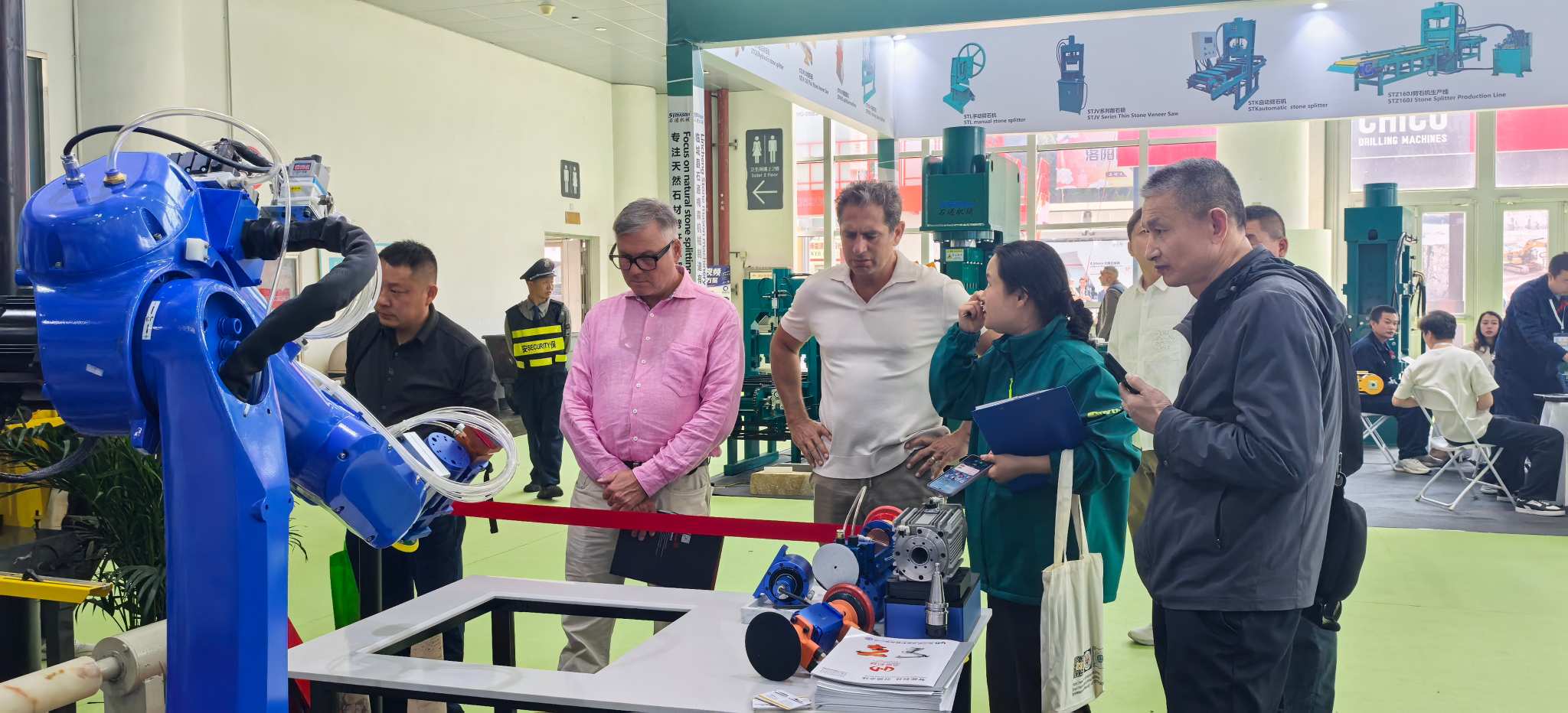 Sorotan Peralatan Mekanikal Xiamen Anyth di Pameran Batu Antarabangsa Xiamen
