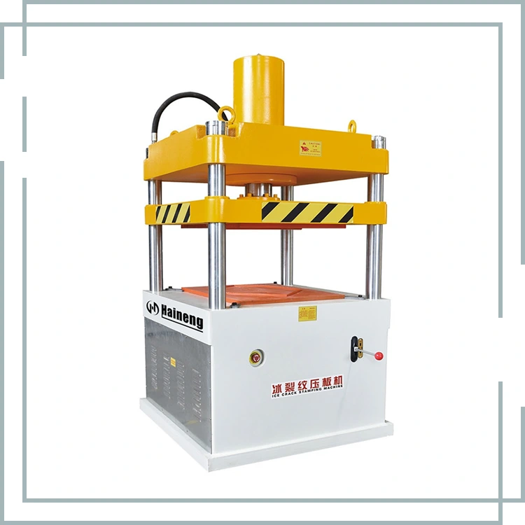 Mesin Stamping Batu Retak Ais